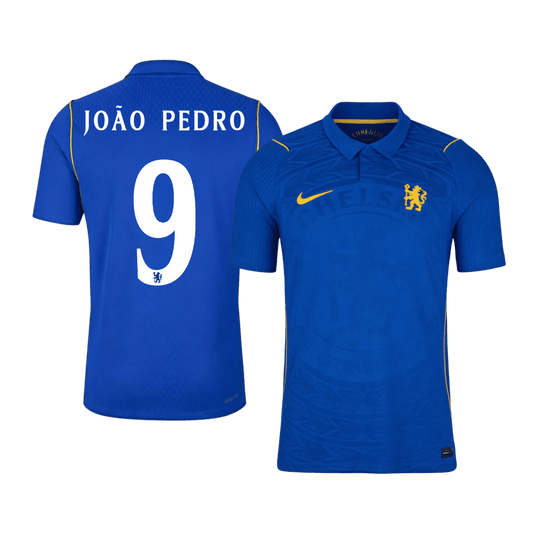 Koszulka piłkarska w wersji zawodniczej Chelsea UCL 2026/27 domowa JOÃO PEDRO #9