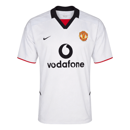 Koszulka piłkarska retro Manchester United 2002/03 wyjazdowa