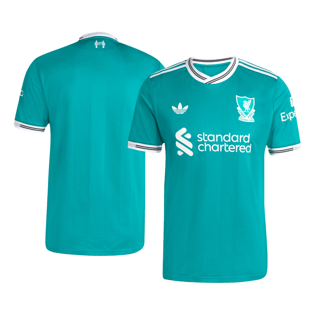 Koszulka piłkarska w wersji zawodniczej Liverpool 2025/26 trzecia