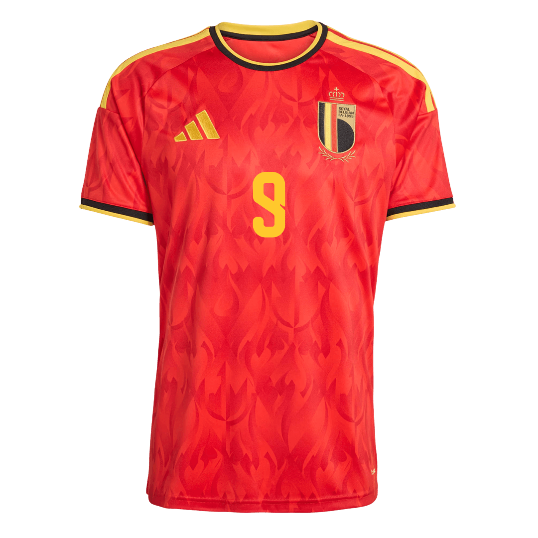 Koszulka piłkarska Belgia Mundial 2026 domowa LUKAKU #9