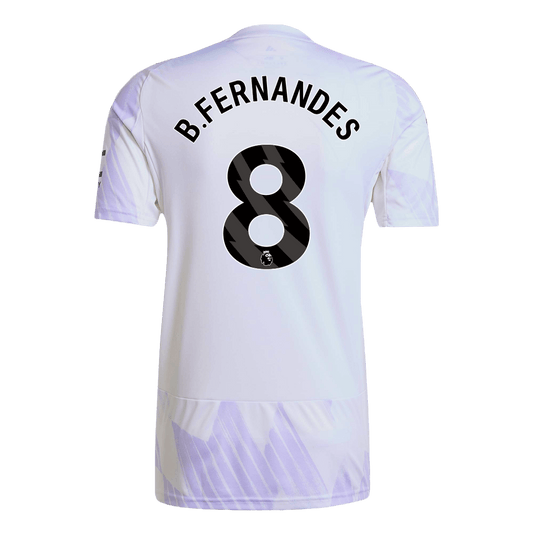 Koszulka piłkarska Manchester United 2025/26 wyjazdowa B.FERNANDES #8 - Kibula
