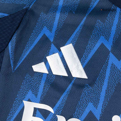 Koszulka piłkarska w wersji zawodniczej Arsenal 2025/26 wyjazdowa ØDEGAARD #8 - Kibula