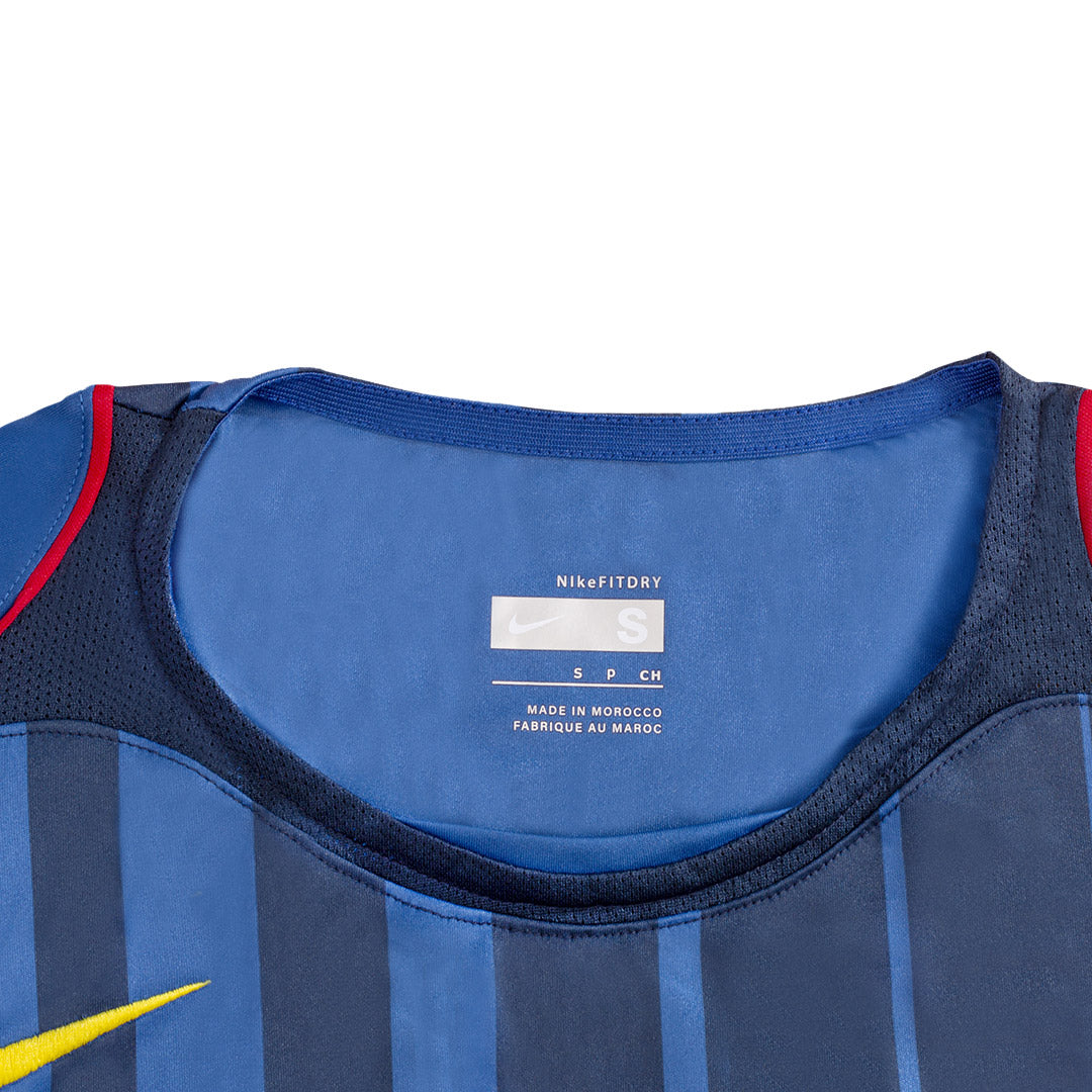 Koszulka piłkarska retro FC Barcelona 2004/05 wyjazdowa RONALDINHO #10 - Kibula