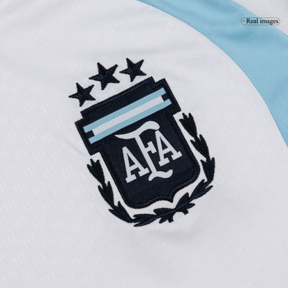 Koszulka piłkarska Argentyna Mundial 2026 przedmeczowa biała
