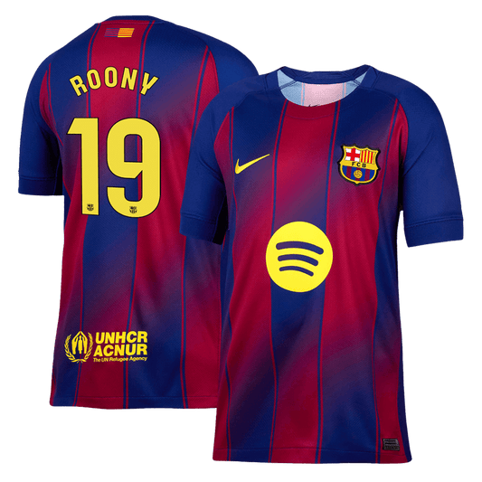 Koszulka piłkarska FC Barcelona 2025/26 domowa ROONY #19