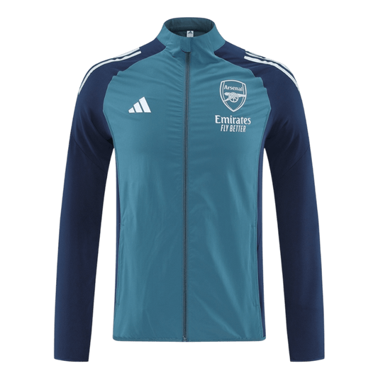 Kurtka przeciwwiatrowa Arsenal 2025/26 niebieska - Kibula