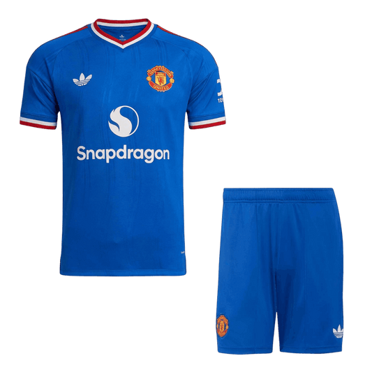 Męski zestaw piłkarski Manchester United 2026/27 wyjazdowa