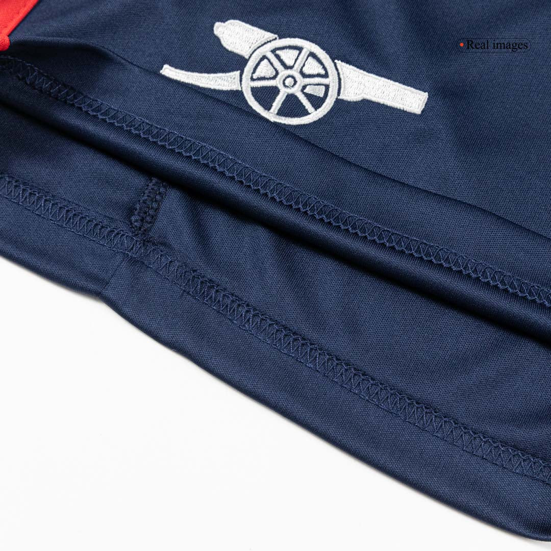 Męski pełny zestaw piłkarski Arsenal 2025/26 wyjazdowy - Kibula