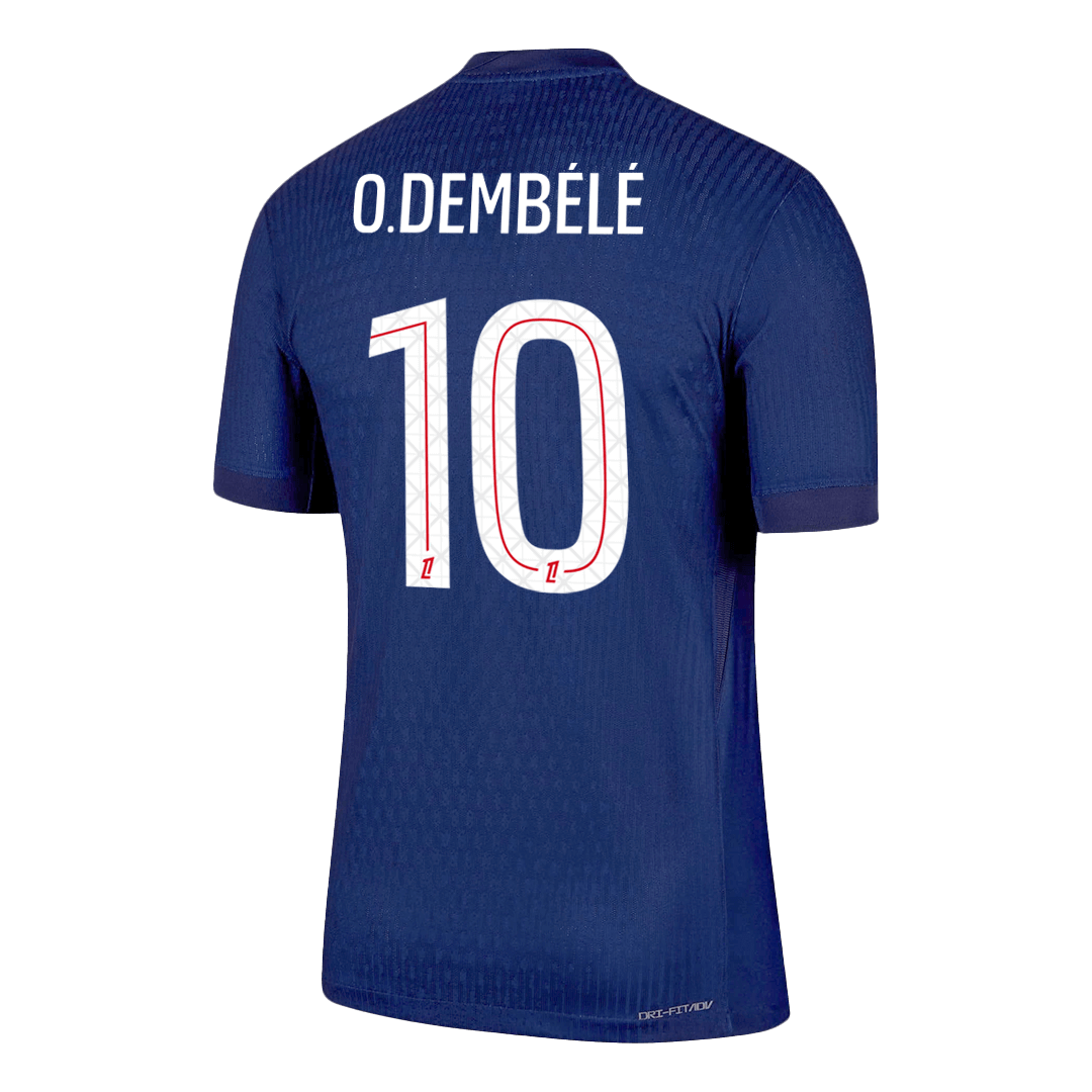 Koszulka piłkarska w wersji zawodniczej PSG 2025/26 domowa O.DEMBÉLÉ #10