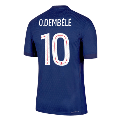 Koszulka piłkarska w wersji zawodniczej PSG 2025/26 domowa O.DEMBÉLÉ #10