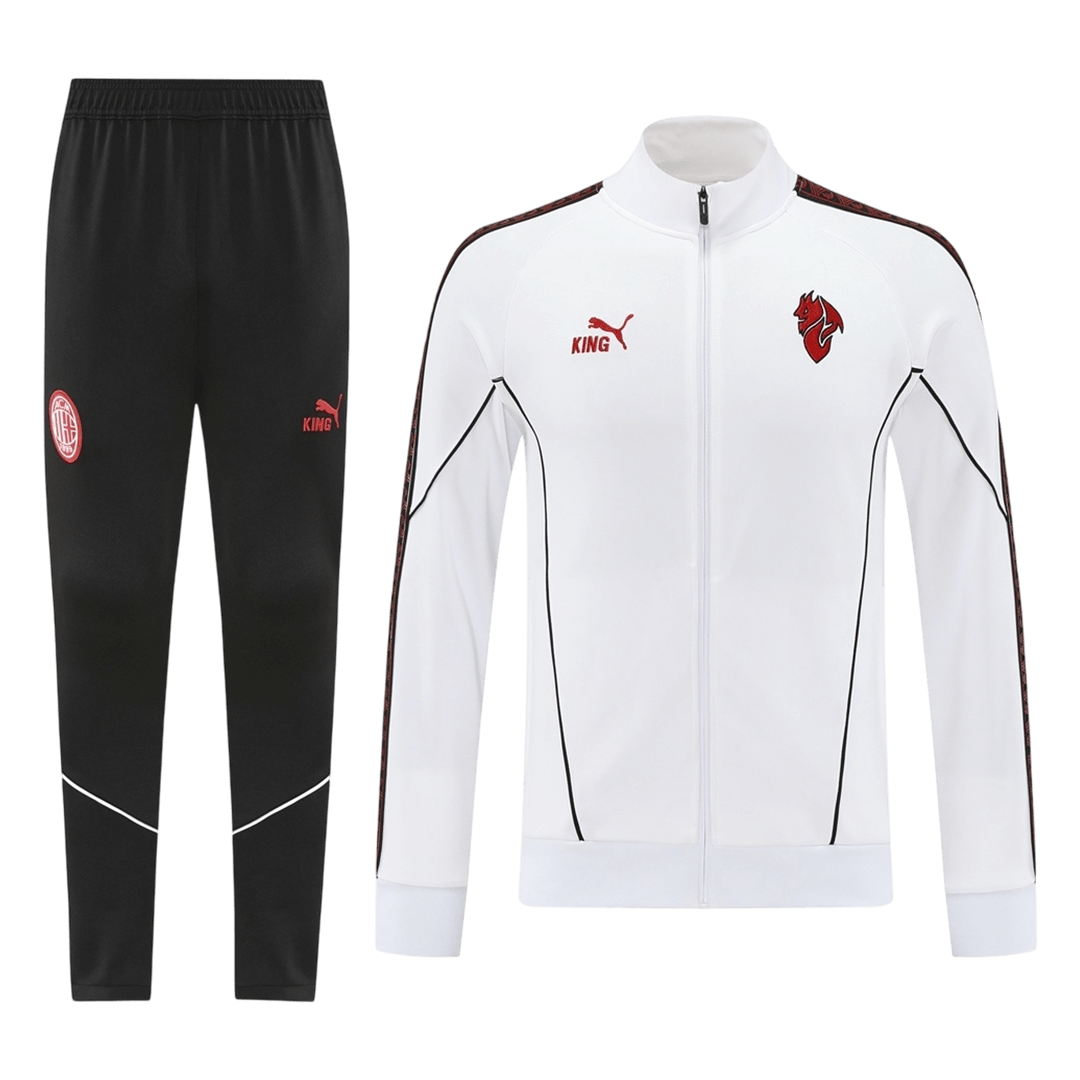 Męski dres treningowy AC Milan 2025/26 biały - Kibula