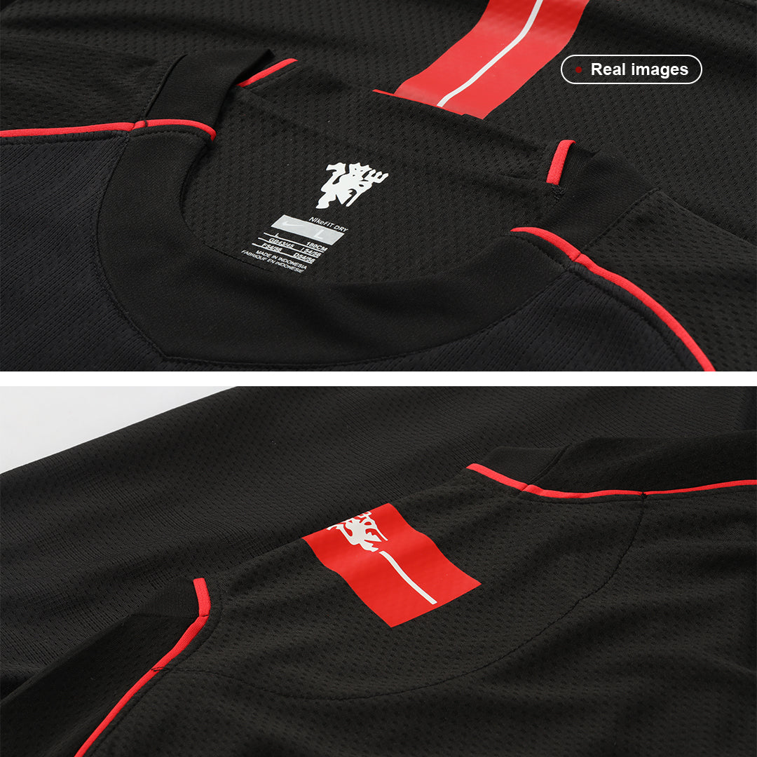 Koszulka piłkarska retro Manchester United 2007/08 wyjazdowa - Kibula