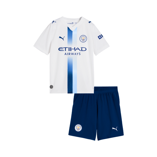 Dziecięcy zestaw piłkarski Manchester City 2026/27 trzecia