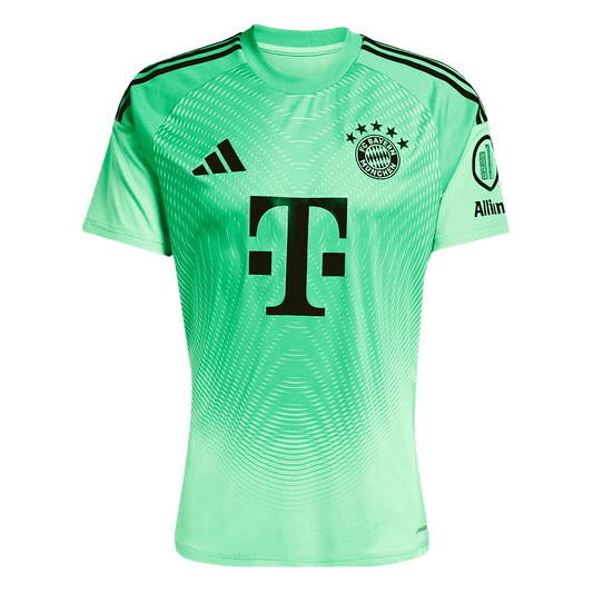 Koszulka piłkarska bramkarska Bayern Monachium 2025/26 zielona - Kibula