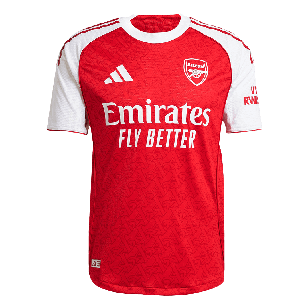 Koszulka piłkarska w wersji zawodniczej Arsenal 2025/26 domowa - Kibula