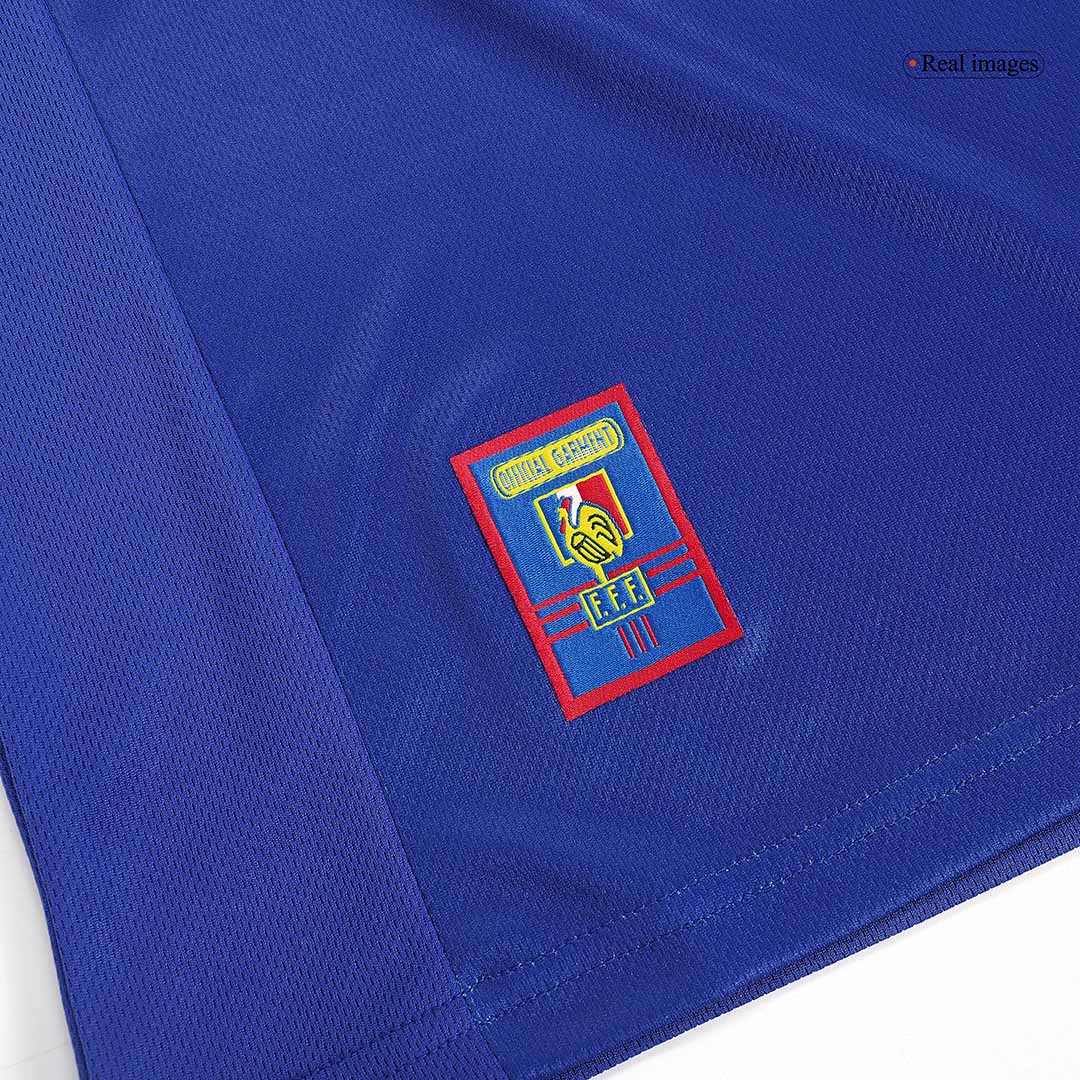 Koszulka piłkarska retro Francja Mundial 1998 domowa ZIDANE #10