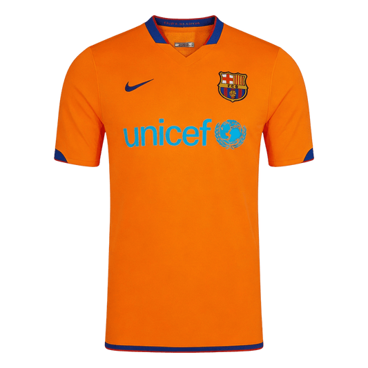 Koszulka piłkarska retro FC Barcelona 2006/07 wyjazdowa - Kibula
