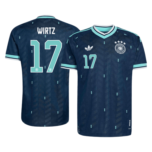 Koszulka piłkarska w wersji zawodniczej Niemcy Mundial 2026 wyjazdowa WIRTZ #17