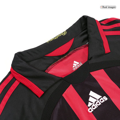 Koszulka piłkarska retro z długim rękawem AC Milan 2006/07 domowa KAKA' #22 - Kibula