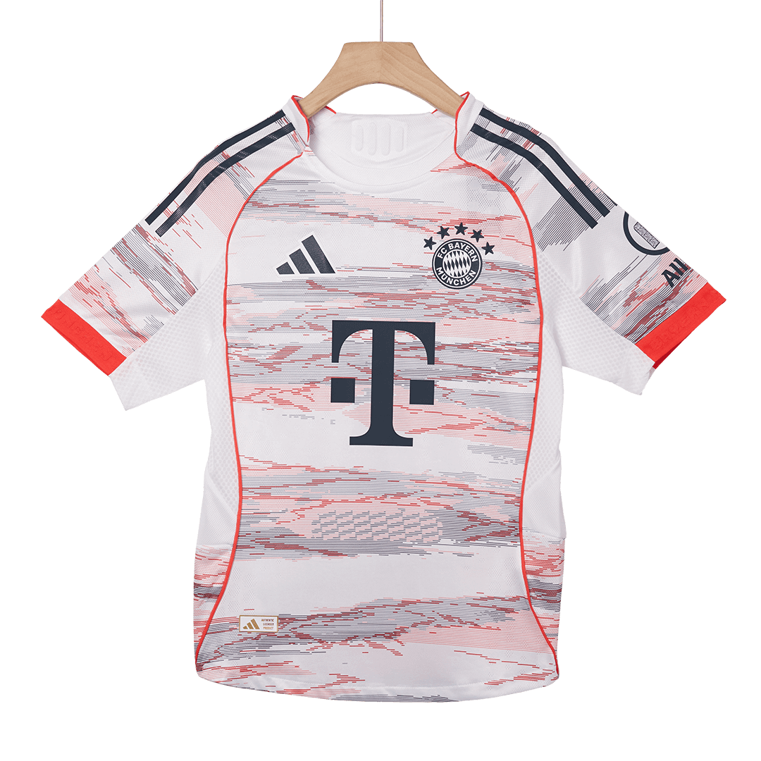 Koszulka piłkarska w wersji zawodniczej Bayern Monachium 2025/26 wyjazdowa UPAMECANO #2 - Kibula