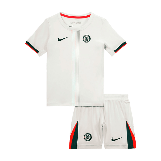 Dziecięcy zestaw piłkarski Chelsea 2025/26 wyjazdowy - Kibula
