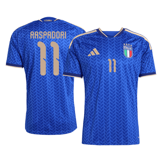 Koszulka piłkarska Włochy Mundial 2026 domowa RASPADORI #11