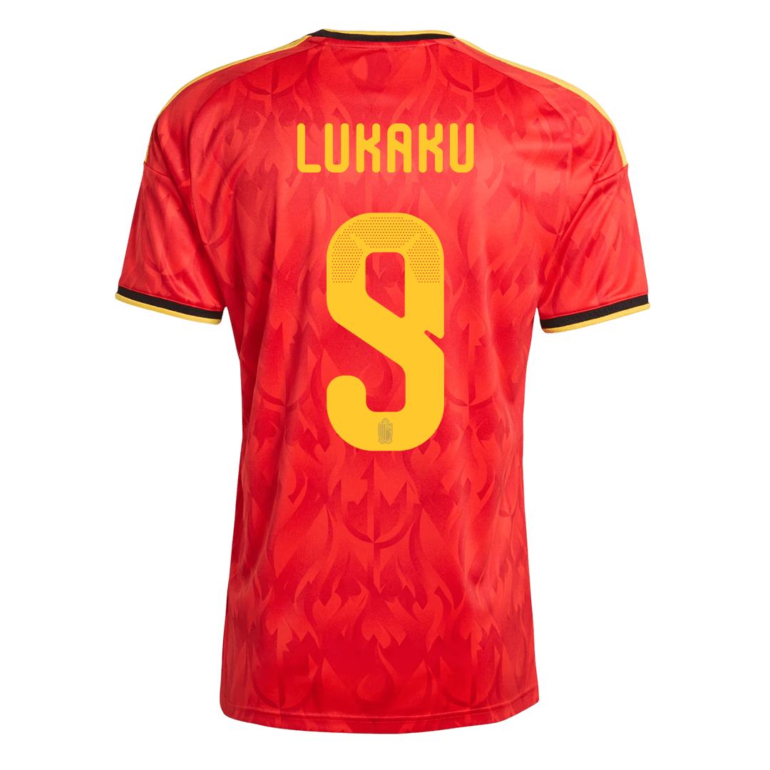 Koszulka piłkarska Belgia Mundial 2026 domowa LUKAKU #9