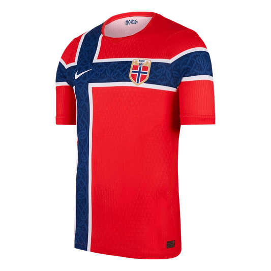 Koszulka piłkarska w wersji zawodniczej Norwegia Mundial 2026 domowa