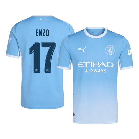 Koszulka piłkarska Manchester City UCL 2026/27 domowa ENZO #17