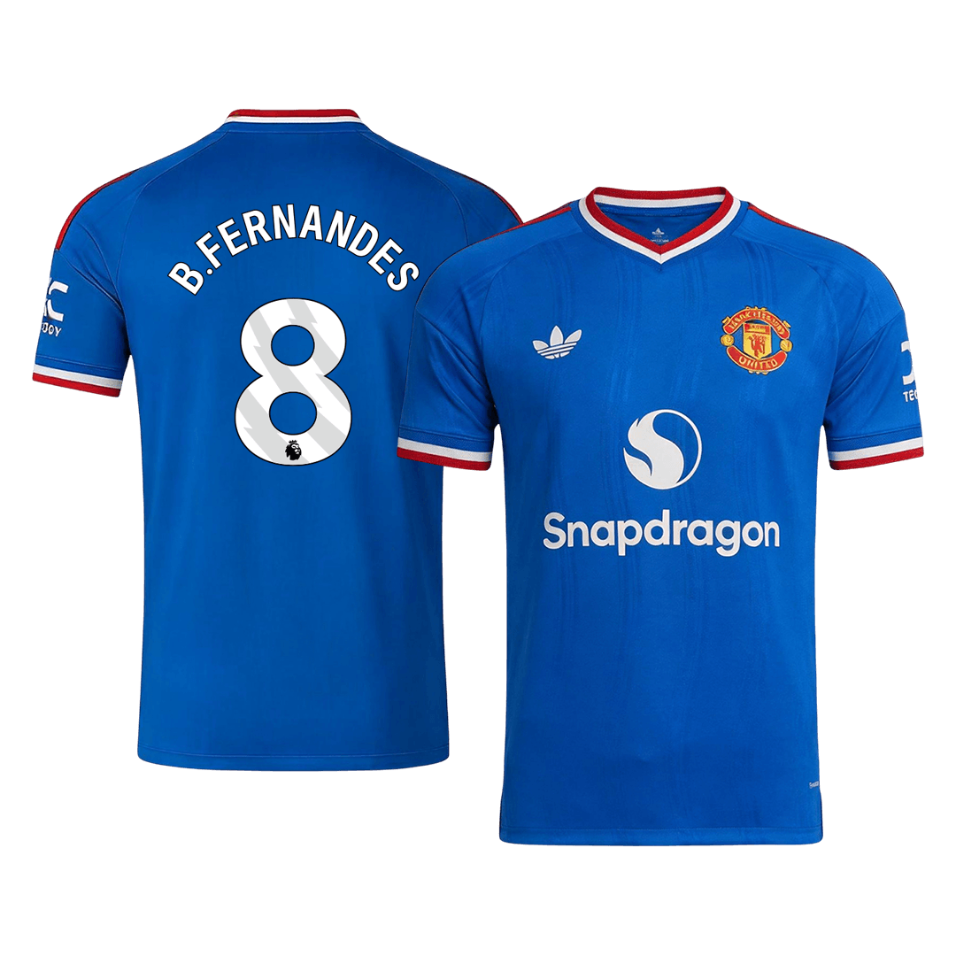 Koszulka piłkarska Manchester United 2026/27 wyjazdowa B. FERNANDES #8
