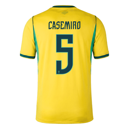 Koszulka piłkarska Brazylia Mundial 2026 domowa CASEMIRO #5
