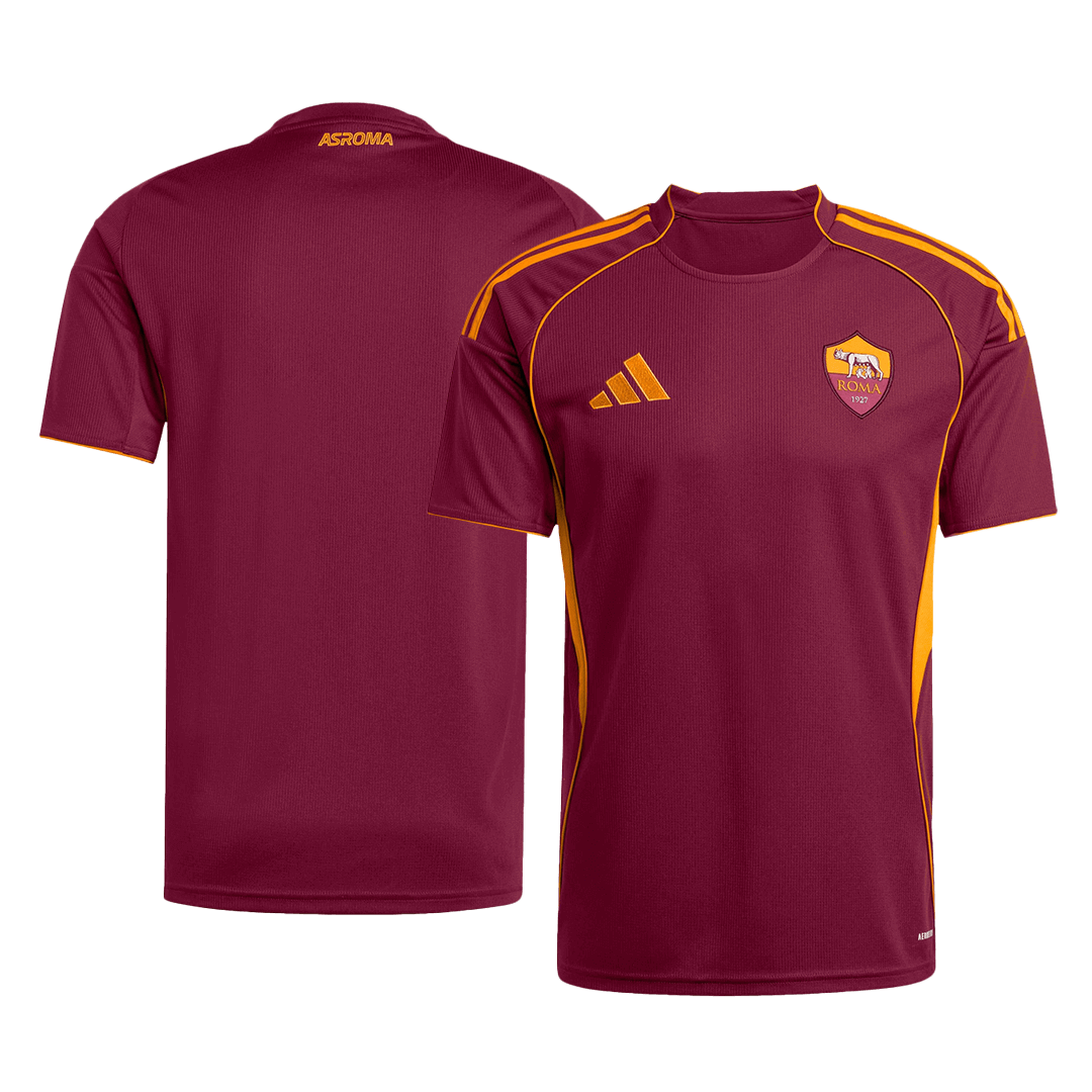 Męski zestaw piłkarski AS Roma 2025/26 domowy