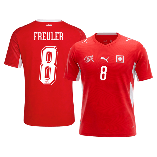 Koszulka piłkarska Szwajcaria Mundial 2026 domowa REULER #8