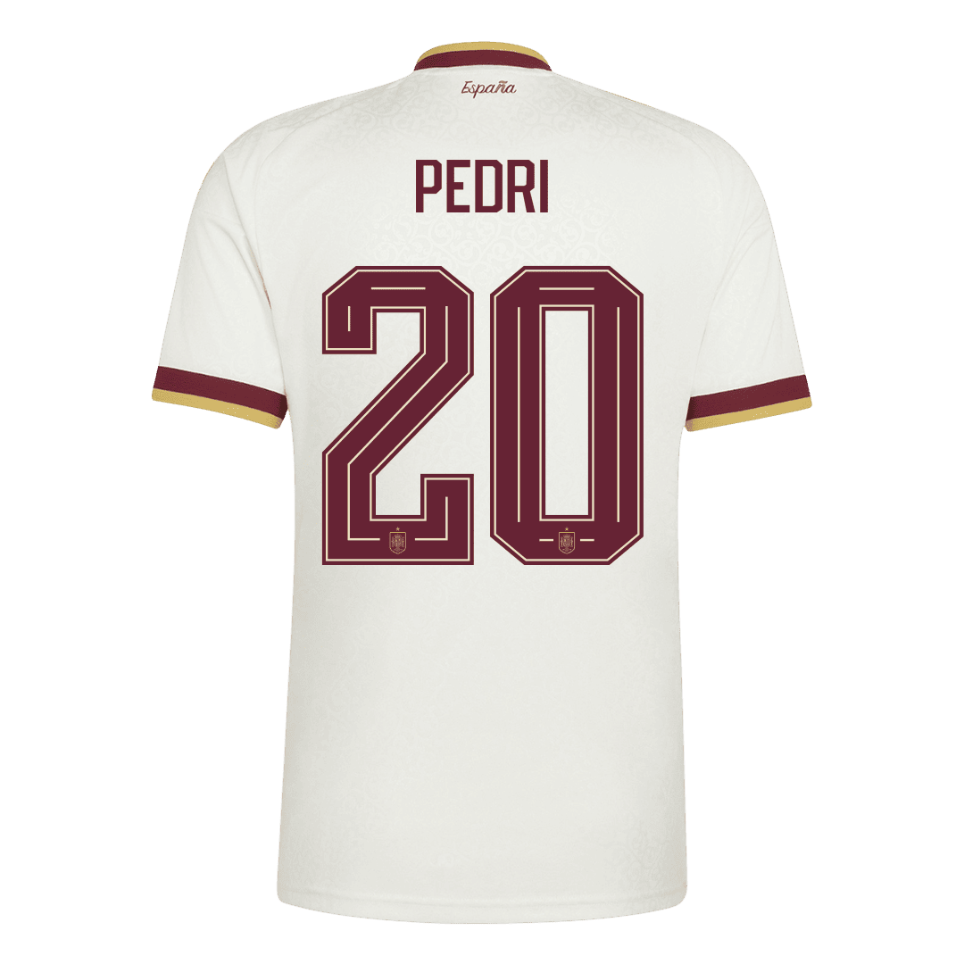 Koszulka piłkarska Hiszpania Mundial 2026 wyjazdowa Champion Edition PEDRI #20