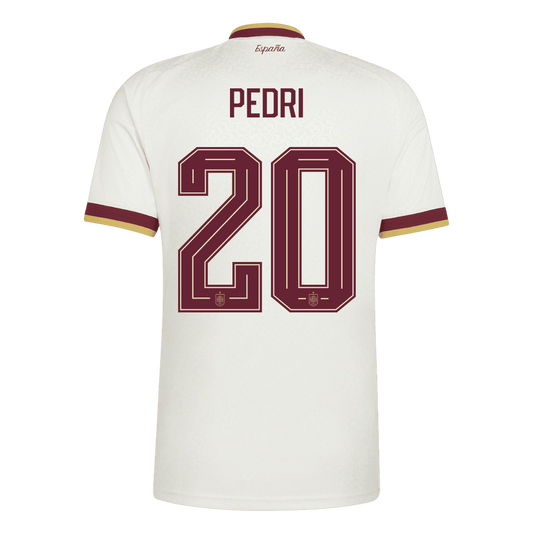 Koszulka piłkarska Hiszpania Mundial 2026 wyjazdowa Champion Edition PEDRI #20