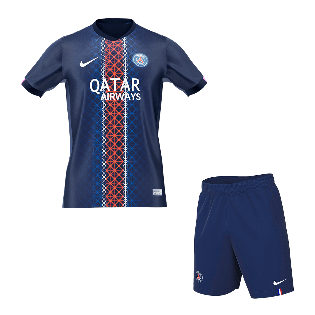 Męski zestaw piłkarski PSG 2025/26 domowy
