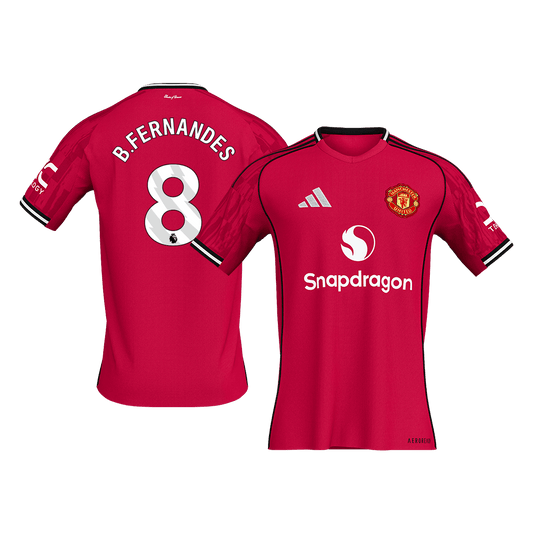Koszulka piłkarska Manchester United 2025/26 domowa B.FERNANDES #8
