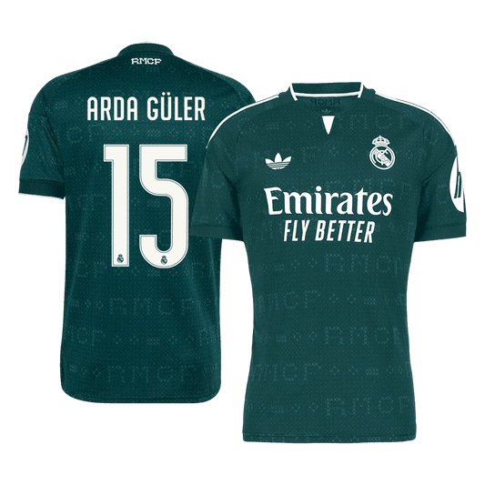 Koszulka piłkarska Real Madryt 2026/27 wyjazdowa ARDA GÜLER #15