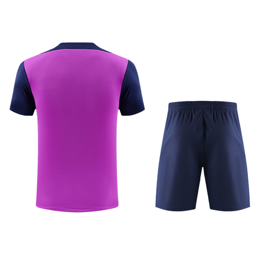 Męski zestaw piłkarski FC Barcelona 2025/26 przedmeczowy - Kibula