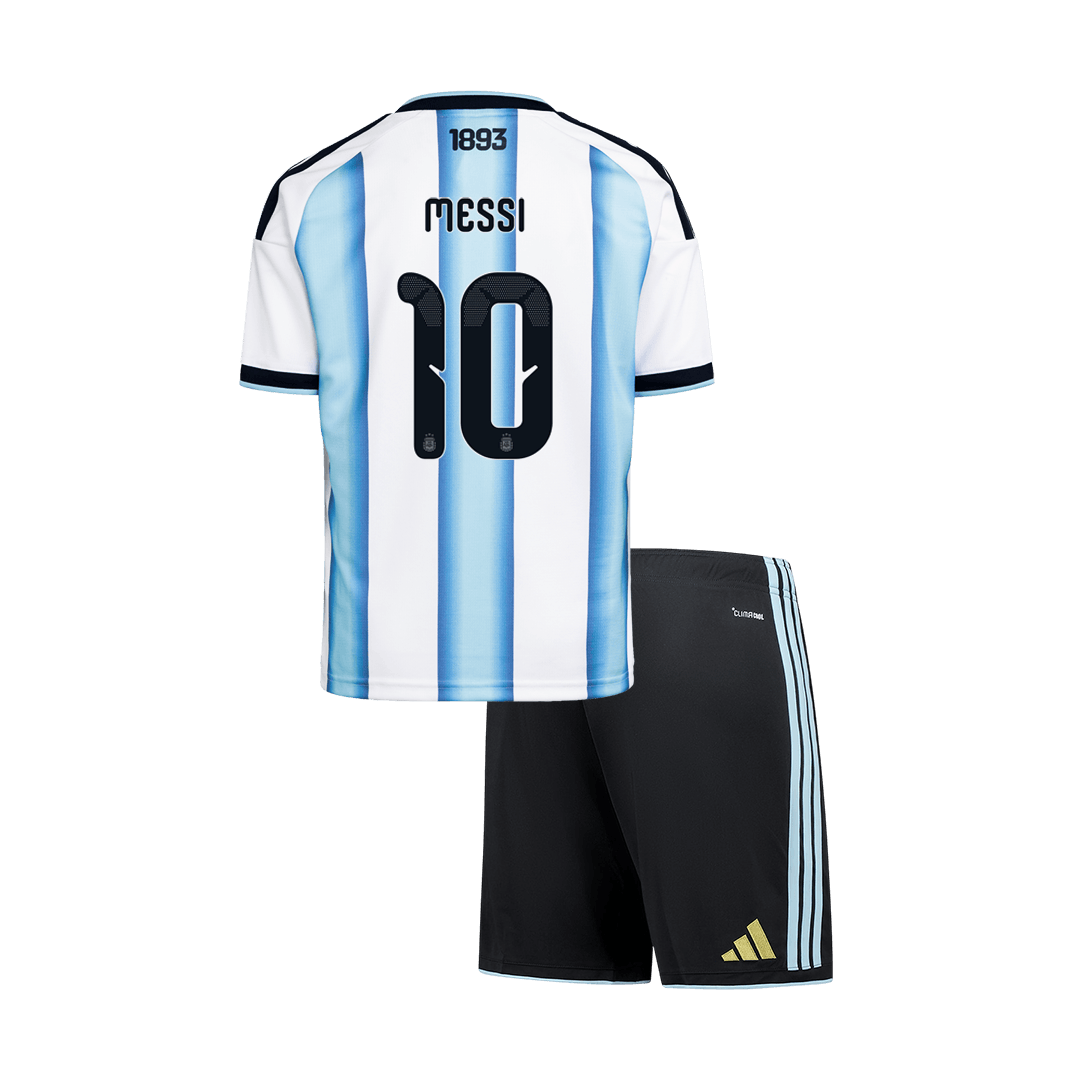 Dziecięcy zestaw piłkarski Argentyna Mundial 2026 domowy MESSI #10