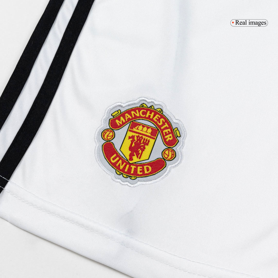 Męskie spodenki piłkarskie Manchester United 2025/26 domowe - Kibula