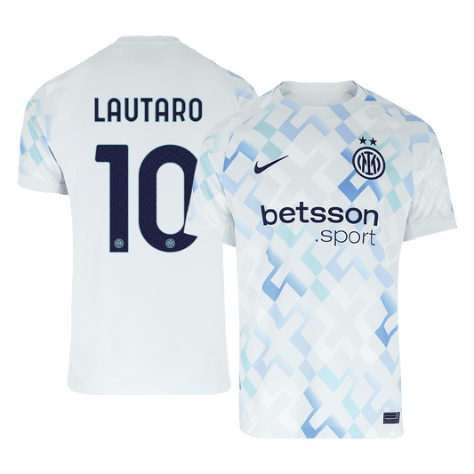 Koszulka piłkarska Inter Mediolan 2025/26 wyjazdowa LAUTARO #10 - Kibula