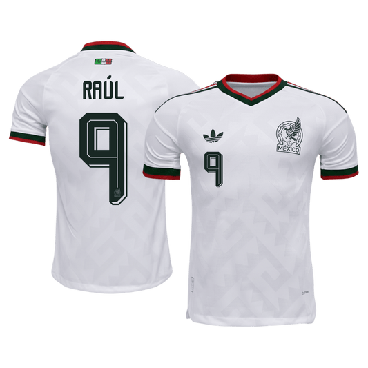 Koszulka piłkarska w wersji zawodniczej Meksyk Mundial 2026 wyjazdowa RAÚL #9