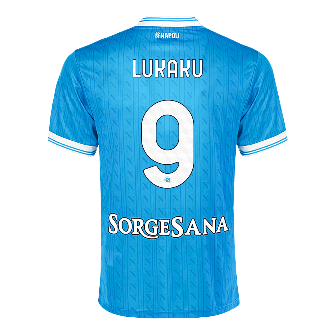 Koszulka piłkarska Napoli 2025/26 domowa LUKAKU #9