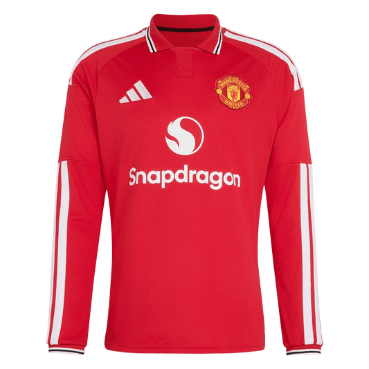 Koszulka piłkarska z długim rękawem Manchester United 2026/27 domowa