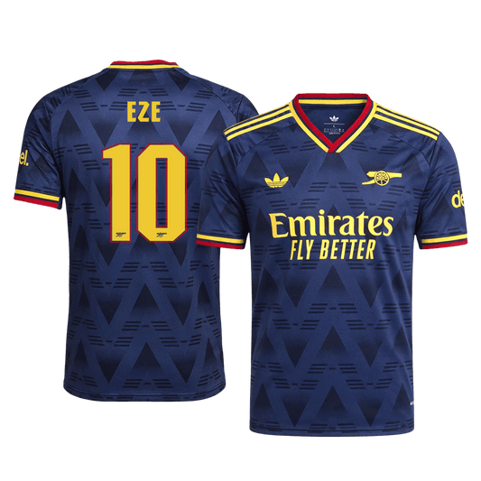 Koszulka piłkarska w wersji zawodniczej Arsenal UCL 2026/27 wyjazdowa EZE #10