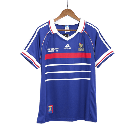 Koszulka piłkarska retro Francja Mundial 1998 domowa