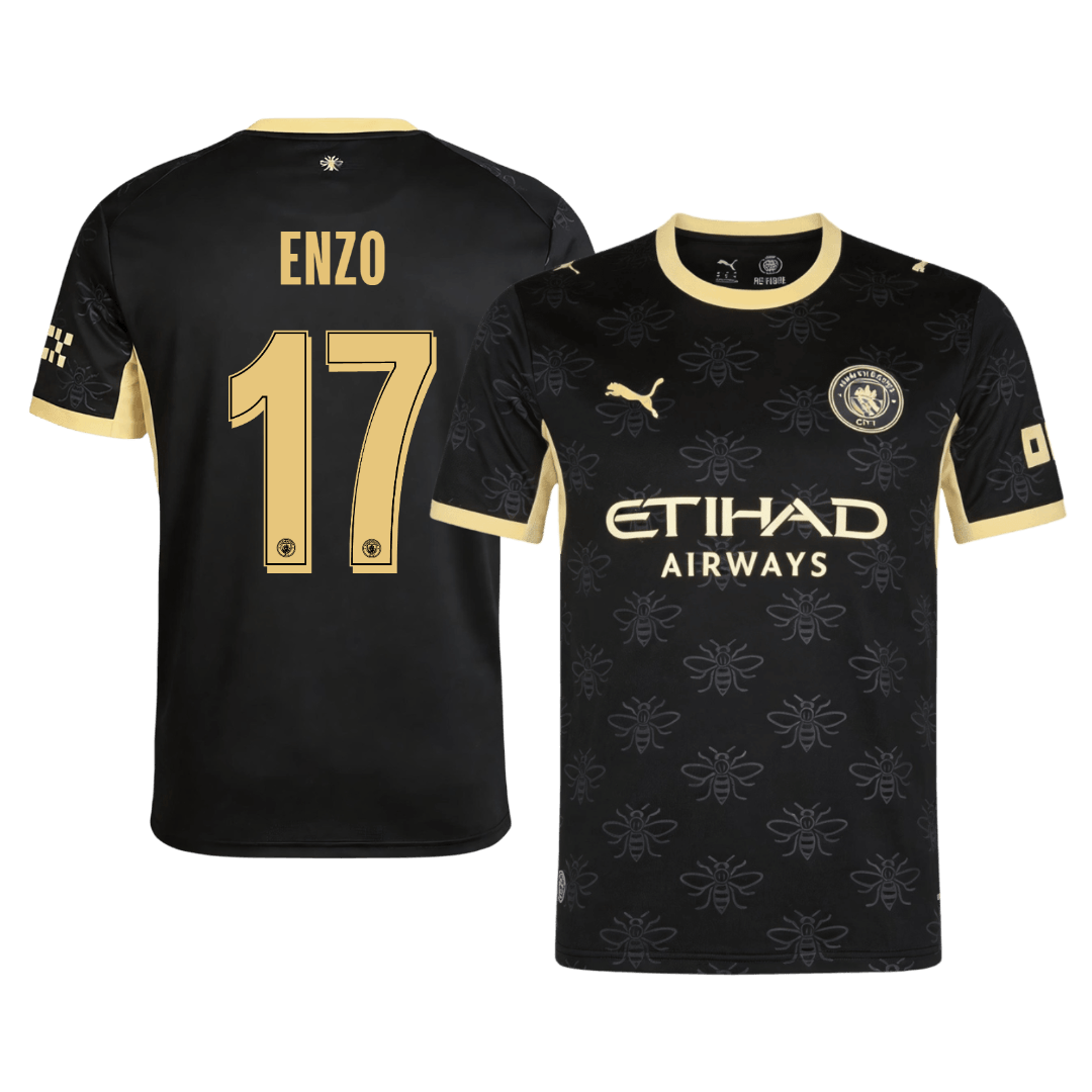 Koszulka piłkarska Manchester City UCL 2026/27 wyjazdowa ENZO #17