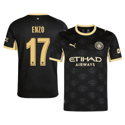 Koszulka piłkarska Manchester City UCL 2026/27 wyjazdowa ENZO #17