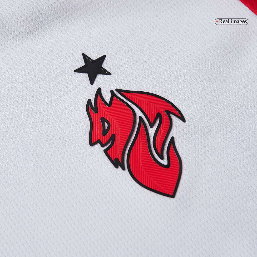 Męski zestaw piłkarski AC Milan 2025/26 wyjazdowy - Kibula